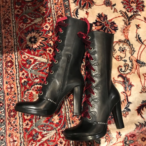 NWT Charles by Charles David “Valiant” Black Boots - Picture 4 of 16